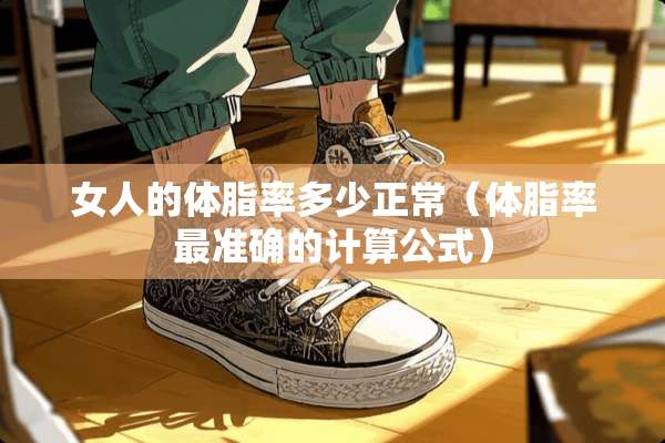 女人的体脂率多少正常（体脂率最准确的计算公式）