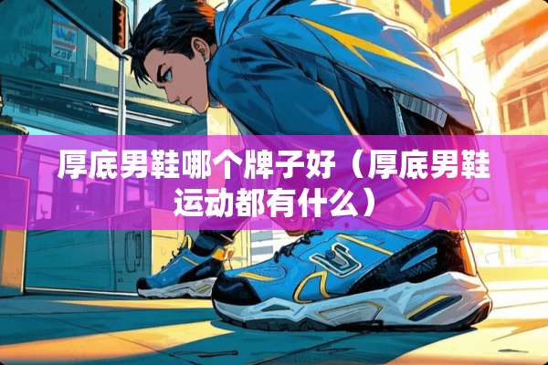 厚底男鞋哪个牌子好（厚底男鞋运动都有什么）