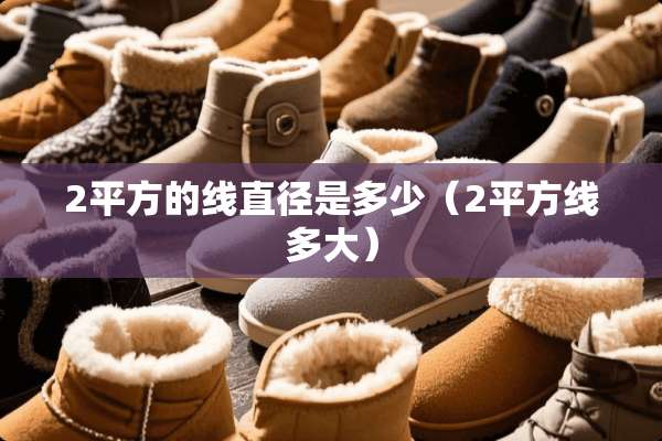 2平方的线直径是多少（2平方线多大）