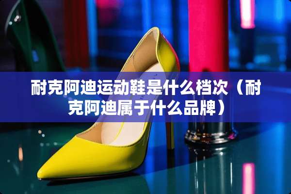 耐克阿迪运动鞋是什么档次（耐克阿迪属于什么品牌）