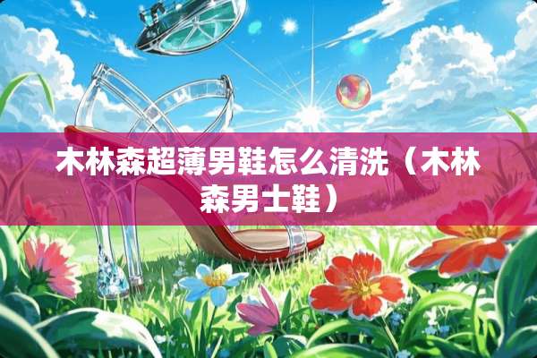 木林森超薄男鞋怎么清洗（木林森男士鞋）