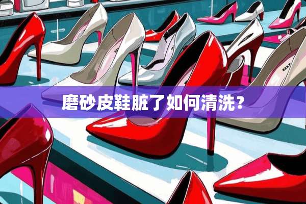 磨砂皮鞋脏了如何清洗？