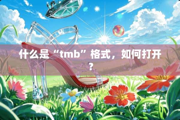 什么是“tmb”格式，如何打开？