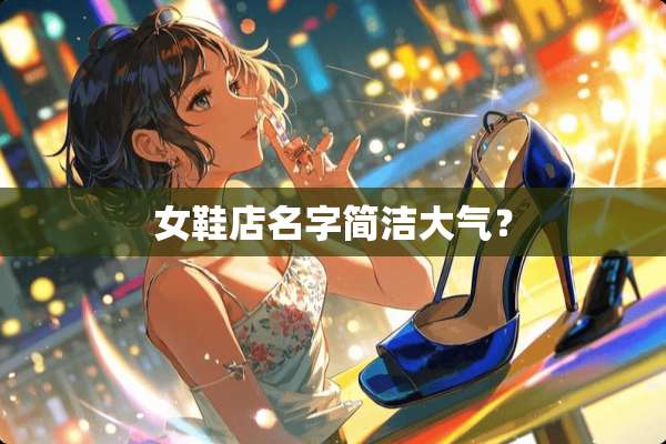 女鞋店名字简洁大气？