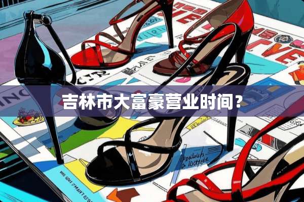 吉林市大富豪营业时间？