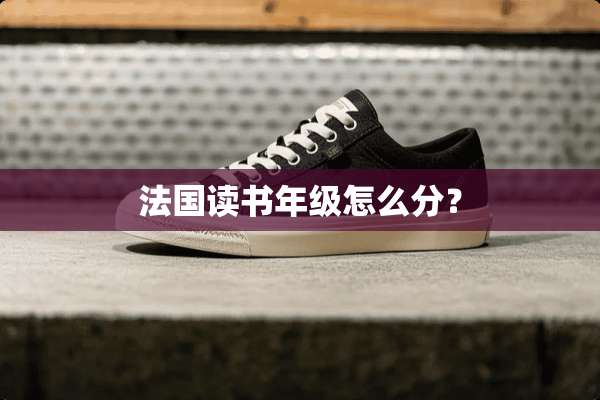 法国读书年级怎么分？