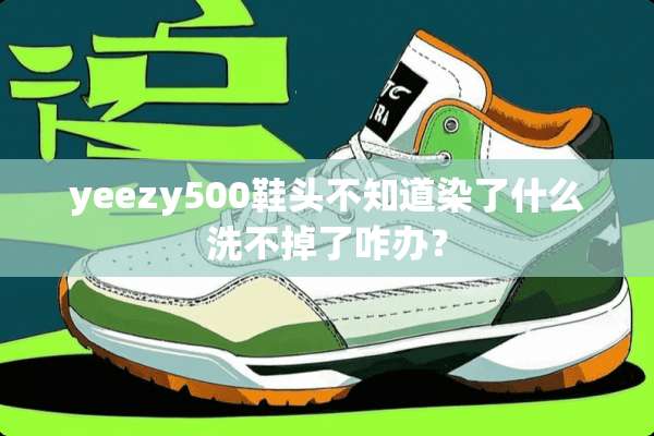 yeezy500鞋头不知道染了什么洗不掉了咋办？