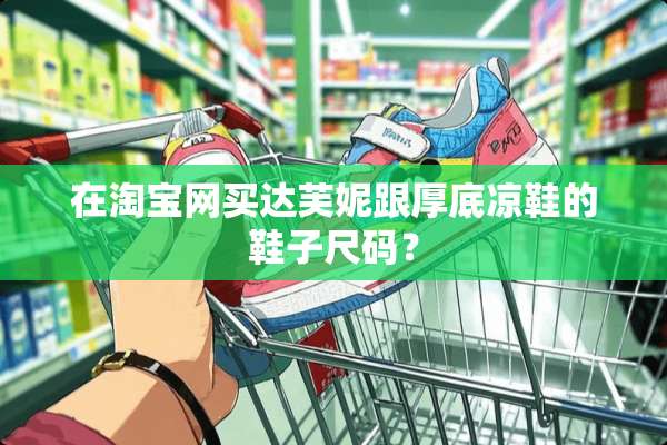 在淘宝网买达芙妮跟厚底凉鞋的鞋子尺码？