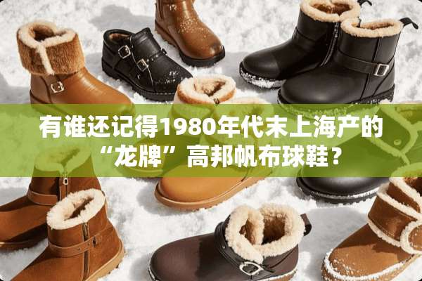 有谁还记得1980年代末上海产的“龙牌”高邦帆布球鞋？