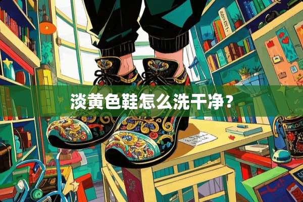 淡**鞋怎么洗干净？