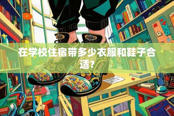 在学校住宿带多少衣服和鞋子合适？