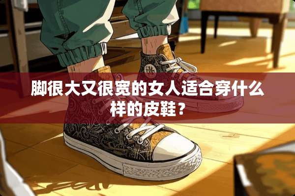 脚很大又很宽的女人适合穿什么样的皮鞋？