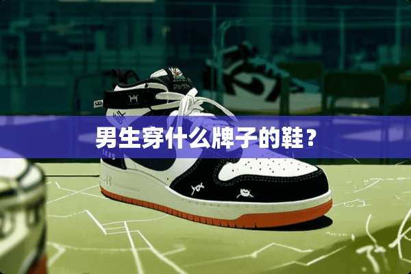 男生穿什么牌子的鞋？