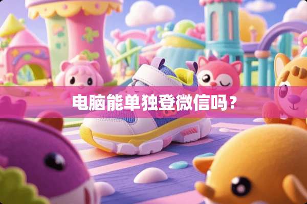电脑能单独登微信吗？