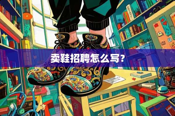 卖鞋招聘怎么写？