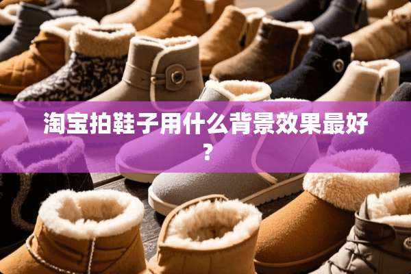 淘宝拍鞋子用什么背景效果最好？