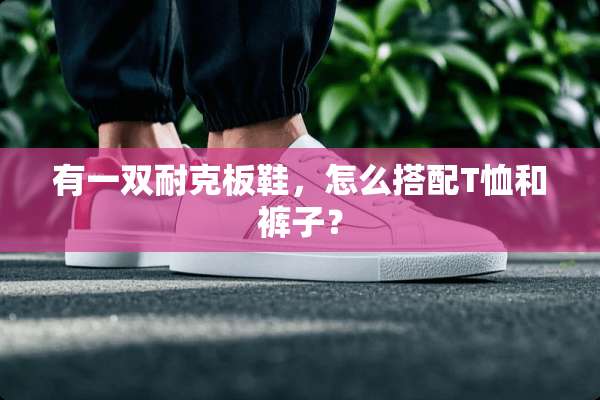 有一双耐克板鞋，怎么搭配T恤和裤子？