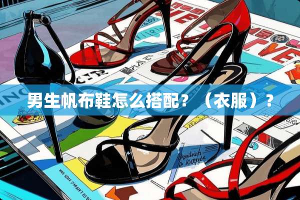 男生帆布鞋怎么搭配？（衣服）？