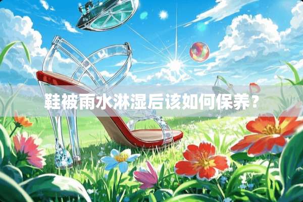 鞋被雨水淋湿后该如何保养？