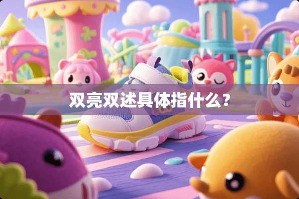 双亮双述具体指什么？