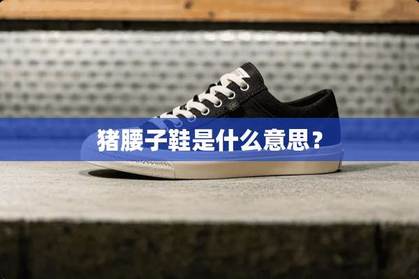 猪腰子鞋是什么意思？