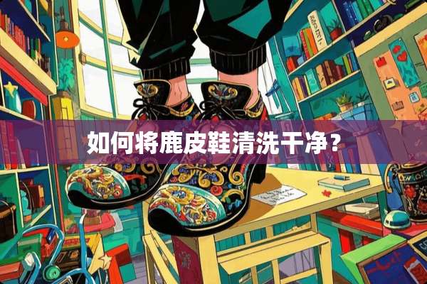 如何将鹿皮鞋清洗干净？
