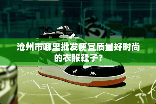 沧州市哪里批发便宜质量好时尚的衣服鞋子？