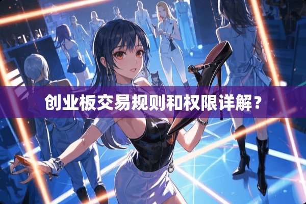 创业板交易规则和权限详解？