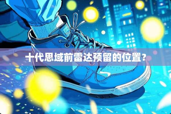 十代思域前雷达预留的位置？