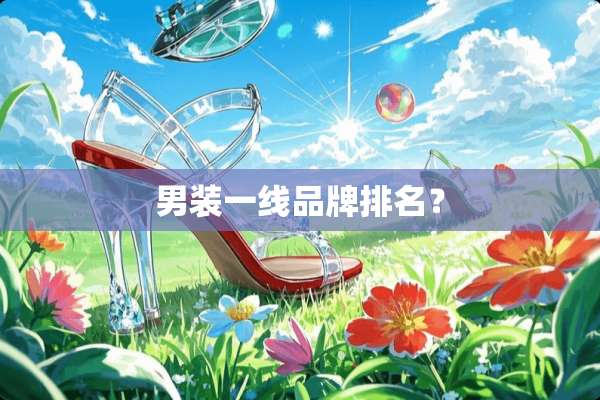 男装一线品牌排名？