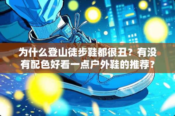 为什么登山徒步鞋都很丑？有没有配色好看一点户外鞋的推荐？