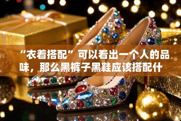 “衣着搭配”可以看出一个人的品味，那么黑裤子黑鞋应该搭配什么上衣呢？
