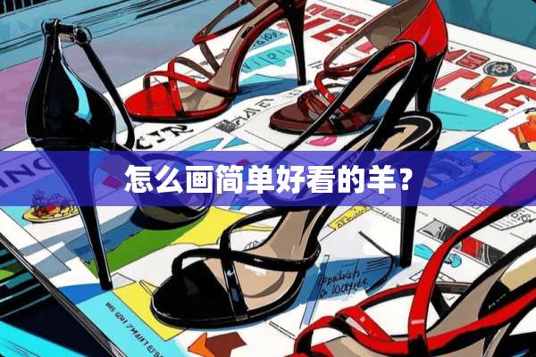 怎么画简单好看的羊？