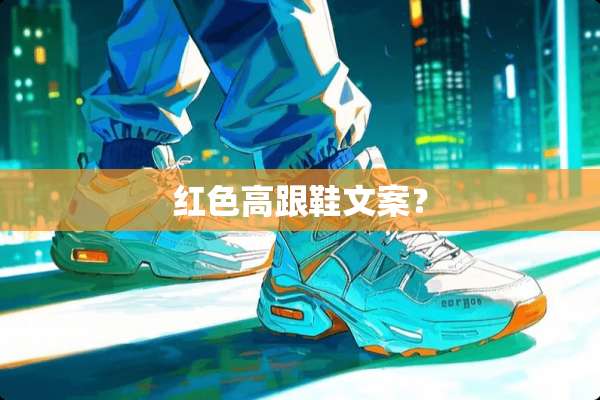 红色高跟鞋文案？
