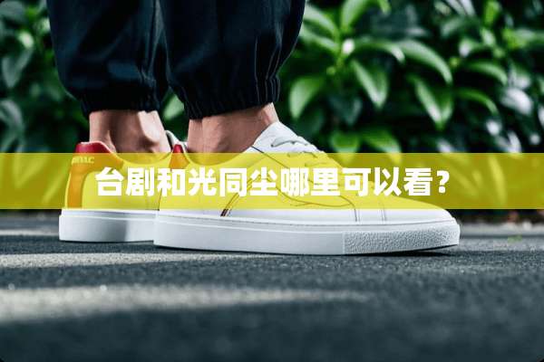 台剧和光同尘哪里可以看？