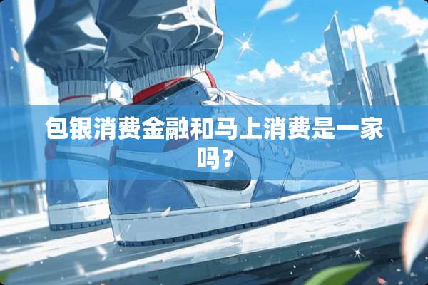包银消费金融和马上消费是一家吗？