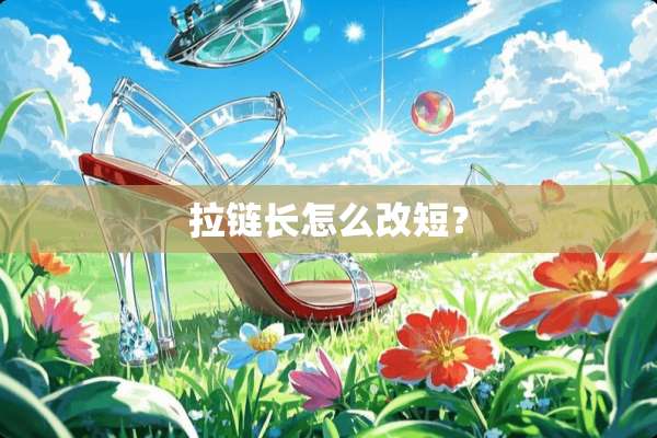 拉链长怎么改短？