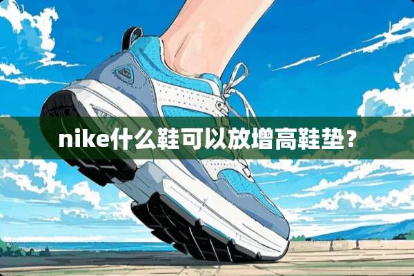 nike什么鞋可以放增高鞋垫？