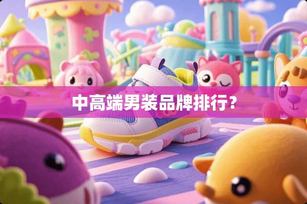 中高端男装品牌排行？