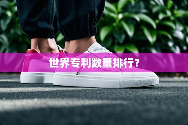 世界专利数量排行？