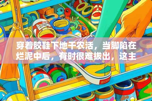 穿着胶鞋下地干农活，当脚陷在烂泥中后，有时很难拔出，这主要原因是？