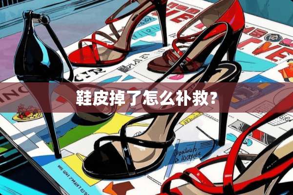 鞋皮掉了怎么补救？