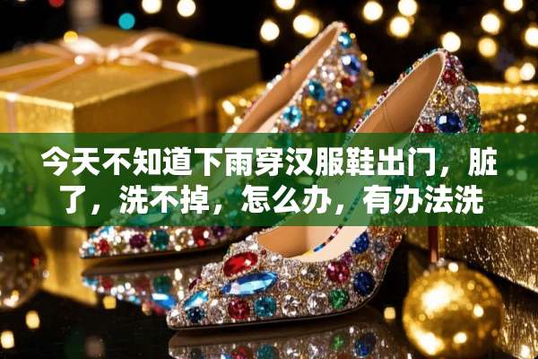 今天不知道下雨穿汉服鞋出门，脏了，洗不掉，怎么办，有办法洗掉嘛？