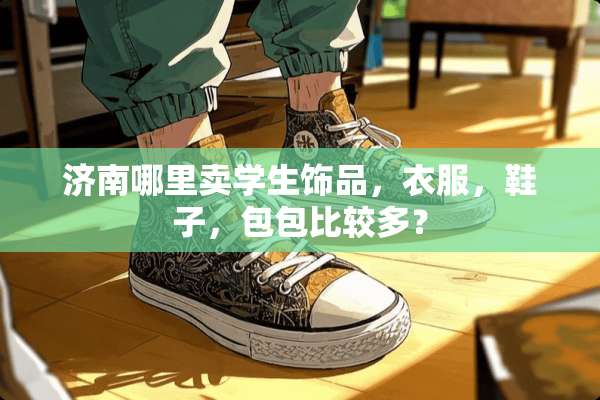 济南哪里卖学生饰品，衣服，鞋子，包包比较多？
