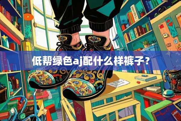 低帮绿色aj配什么样裤子？