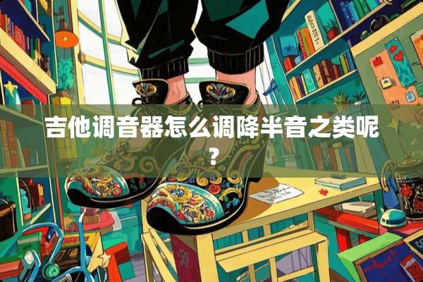 吉他调音器怎么调降半音之类呢？