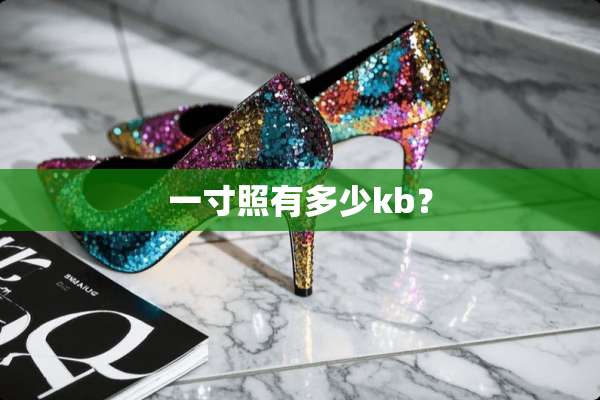 一寸照有多少kb？
