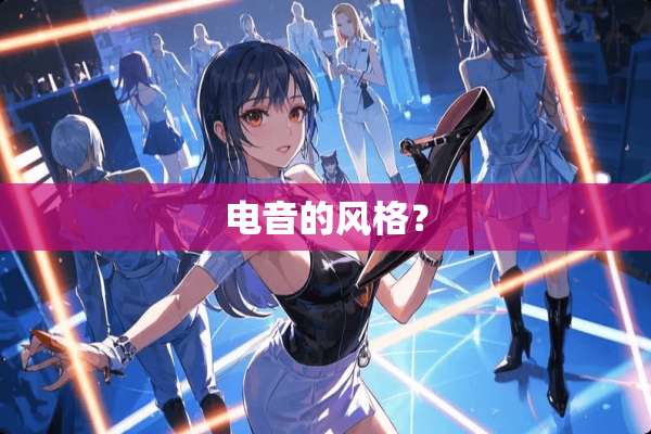 电音的风格？
