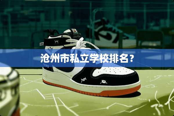 沧州市私立学校排名？