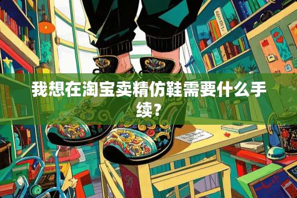 我想在淘宝卖精仿鞋需要什么手续？